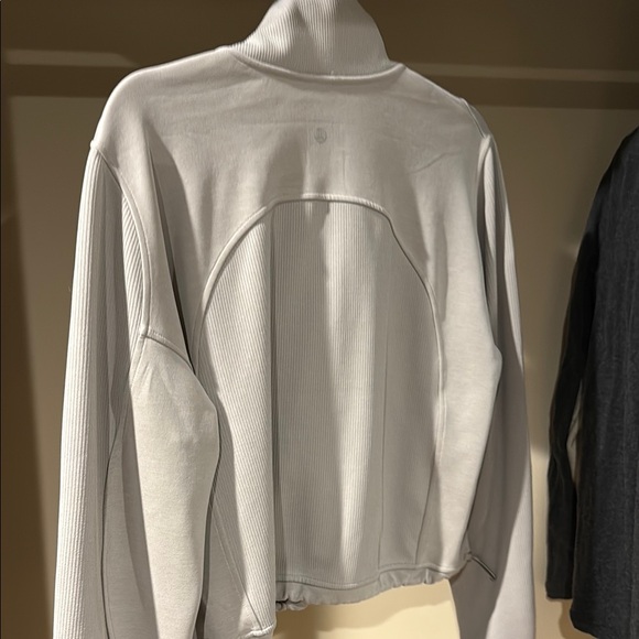 Lululemon Brushed Softstreme Ribbed Half Zip - Picture 4 of 6